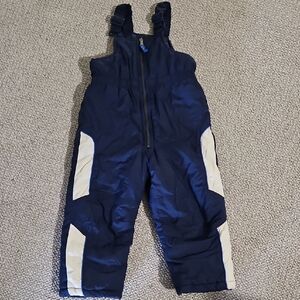ZeroXposur Kids Overalls in Navy and White
